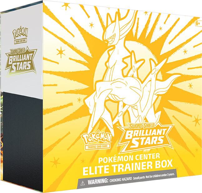 Brilliant Stars Pokemon Center Elite Trainer Box SWSH09