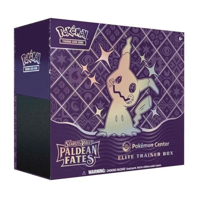 Paldean Fates Pokemon Center Elite Trainer Box SV (PAF)