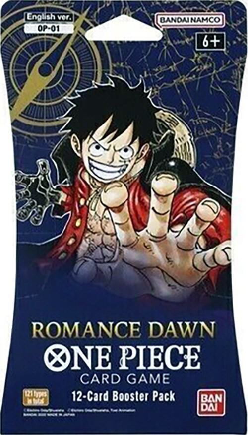 Romance Dawn - Sleeved Booster Pack - Romance Dawn (OP01) Amazing Games TCG Romance Dawn - Sleeved Booster Pack - Romance Dawn (OP01) Amazing Games TCG