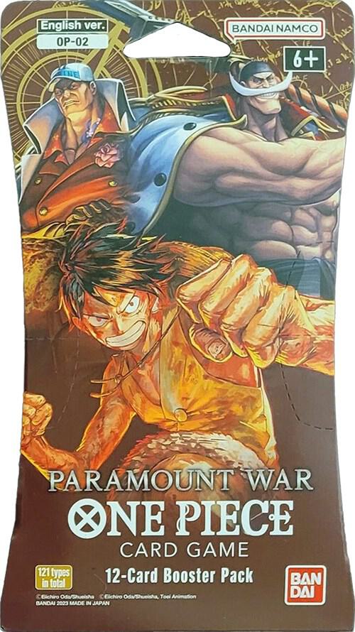 Paramount War - Sleeved Booster Pack - Paramount War (OP02)
