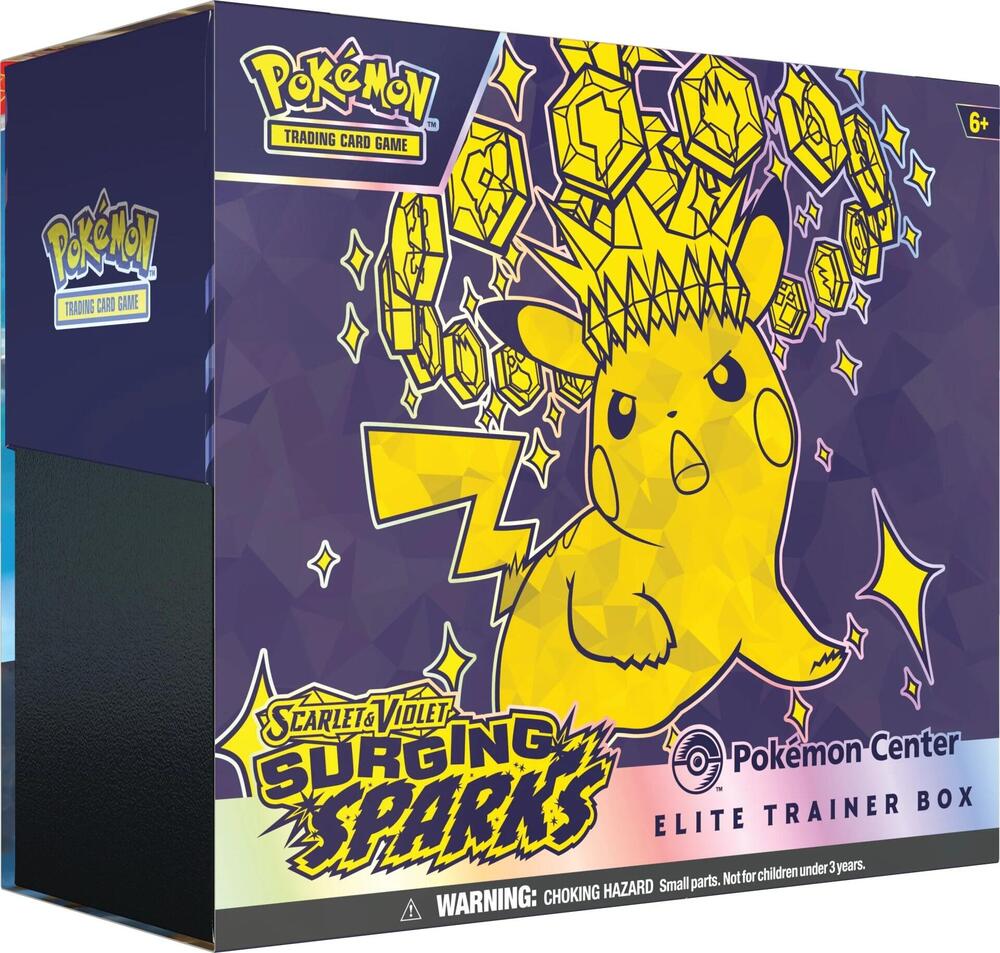 Surging Sparks Pokemon Center Elite Trainer Box SV08