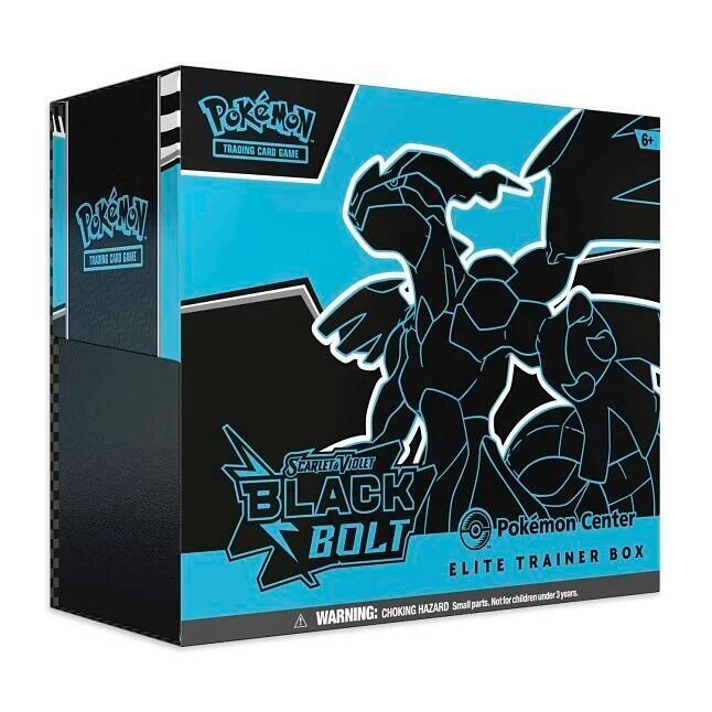 Scarlet & Violet: Black Bolt - Pokemon Center Elite Trainer Box