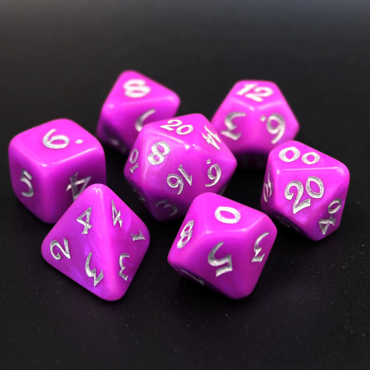 7pc RPG Set - Elessia Deceit with Silver