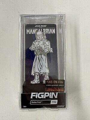 Figpin Boba Fett - 733 Pins On Fire Exclusive 2022