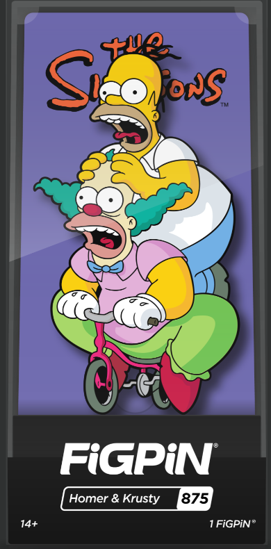 Figpin Homer & Krusty - 875