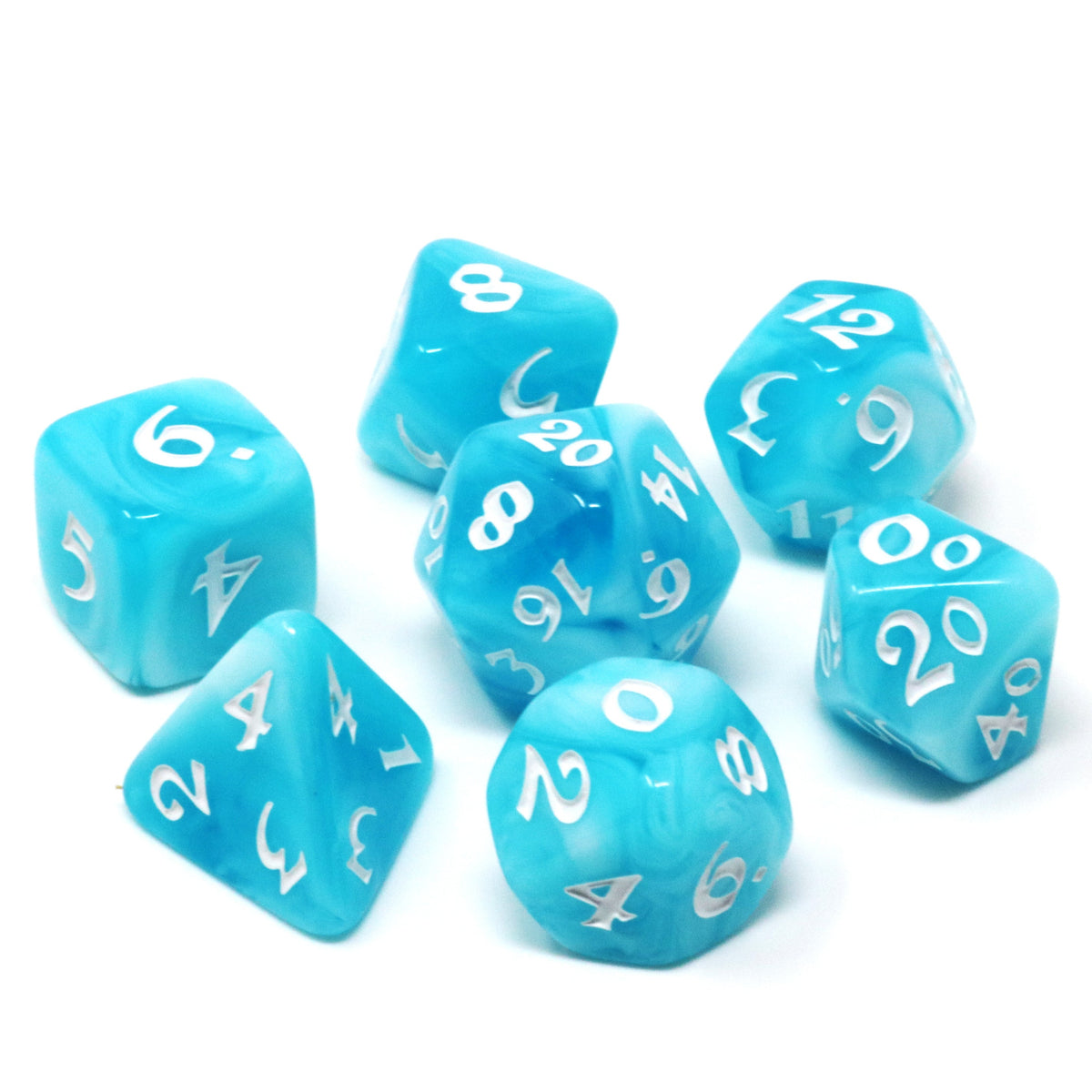 7pc RPG Set - Glacial Gale