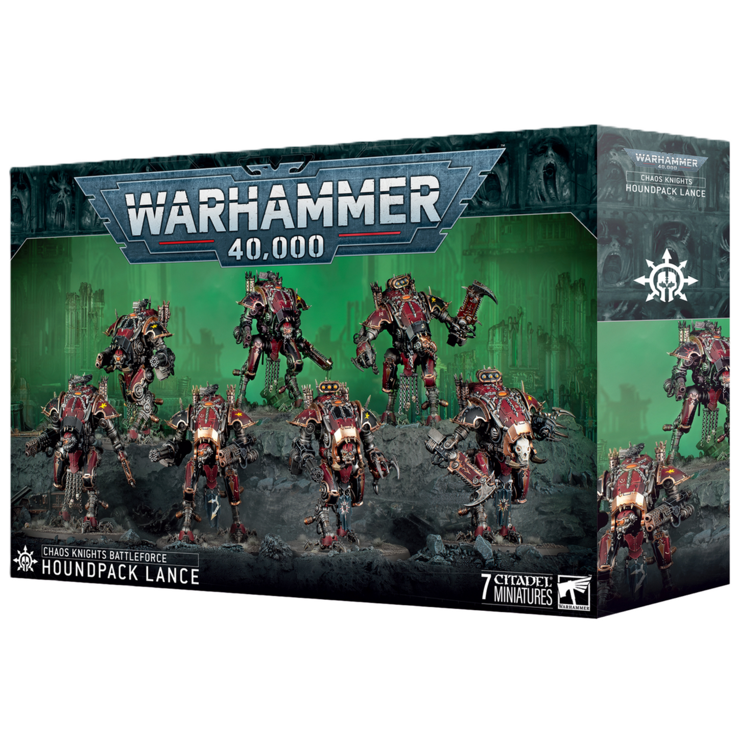 Warhammer 40,000: Battleforce: Chaos Knights - Houndpack Lance