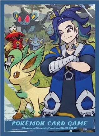 Pokemon Art Sleeves: Hisui Days Adaman & Leafeon (64-Pack)