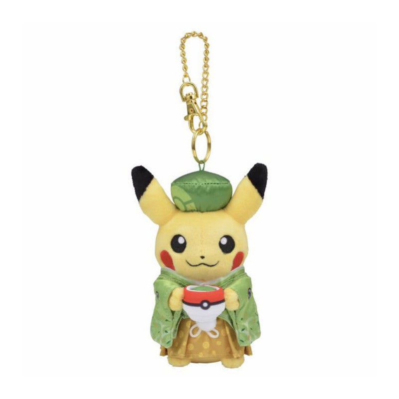 Pokemon Plush Charm (Pokemon Center Kyoto) Tea Ceremony Pikachu (Male)