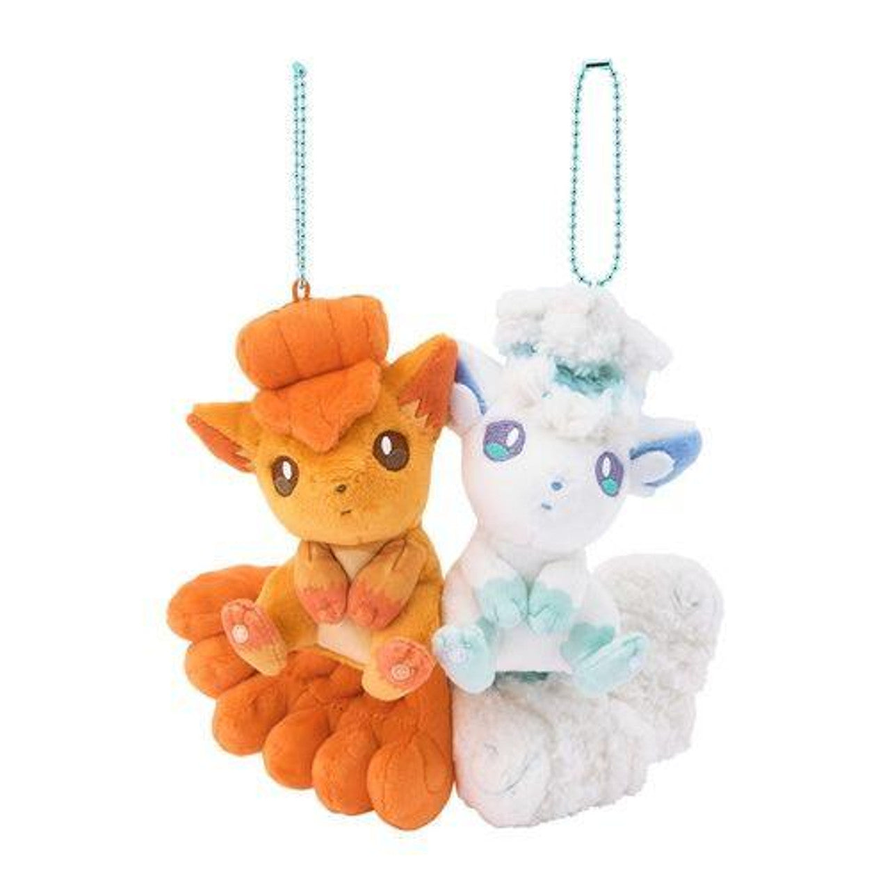 Pokemon Plush Charm (Magnetic Pair) Vulpix & Alolan Vulpix