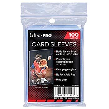 ULTRA PRO: SOFT SLEEVE - 100CT