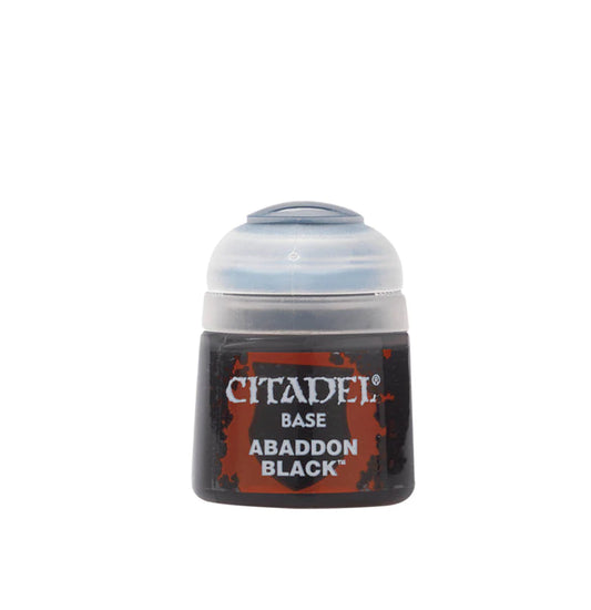 Citadel Base: Abaddon Black 12ml Pot (21-25)