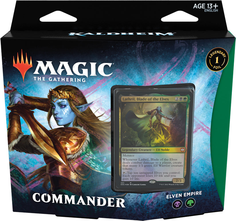 mtg lathril commander deck Kaldheim