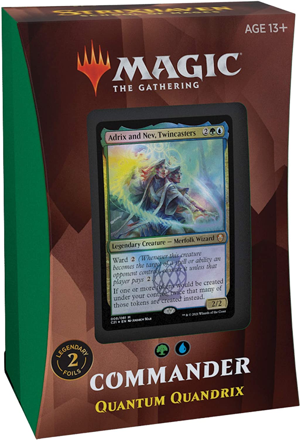 mtg strixhaven quandrix commander deck Amazon.com: Magic: The Gathering Strixhaven Commander Deck Quantum Quandrix (Blue-Green) : Toys & Games