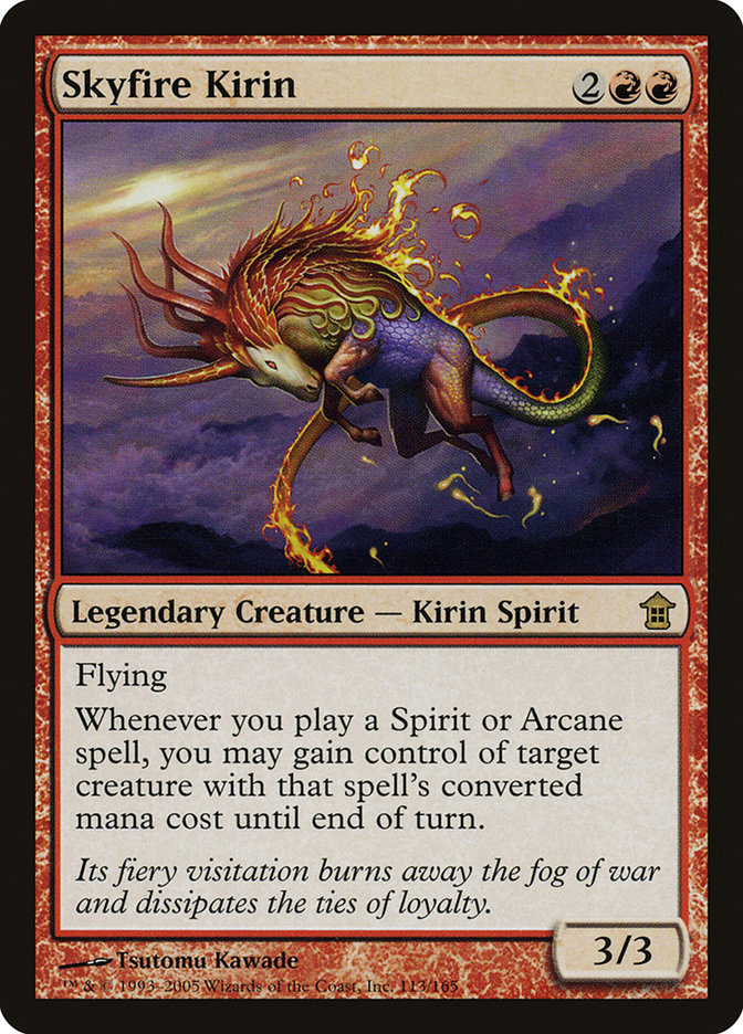 Skyfire Kirin [Saviors of Kamigawa] | Amazing Games TCG