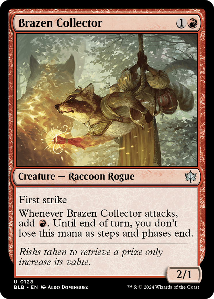 Brazen Collector [Bloomburrow] | Amazing Games TCG