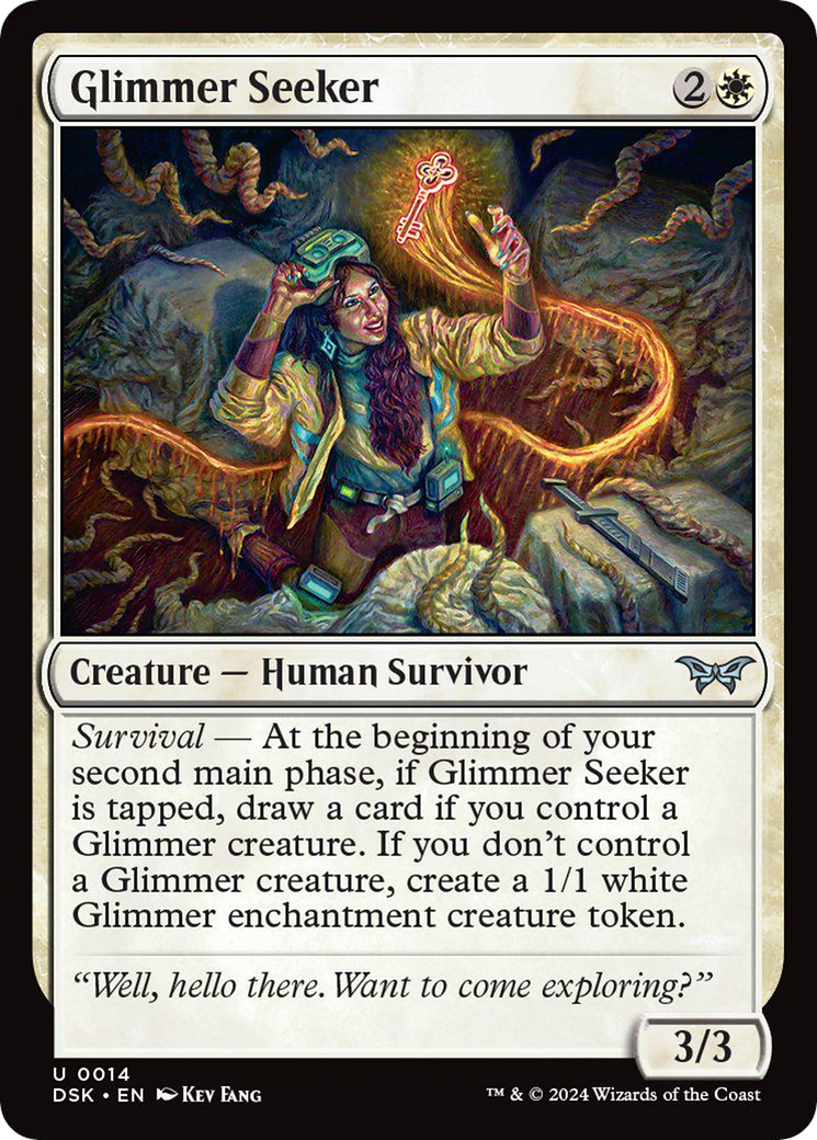 Glimmer Seeker [Duskmourn: House of Horror] | Amazing Games TCG