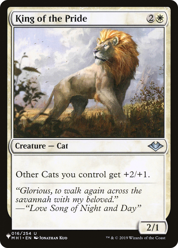 King of the Pride [The List] | Amazing Games TCG