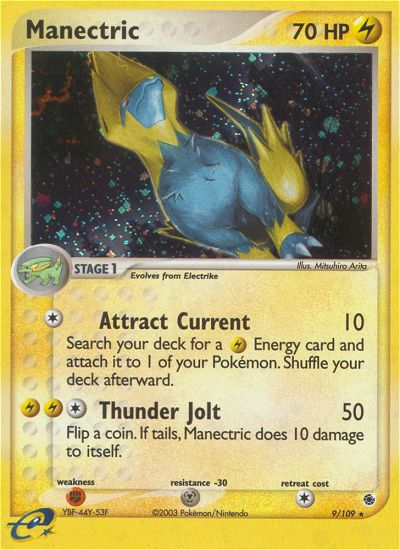 Manectric (9/109) [EX: Ruby & Sapphire] | Amazing Games TCG