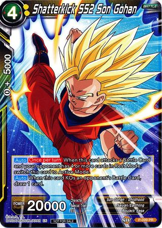 Shatterkick SS2 Son Gohan (P-099) [Promotion Cards] | Amazing Games TCG