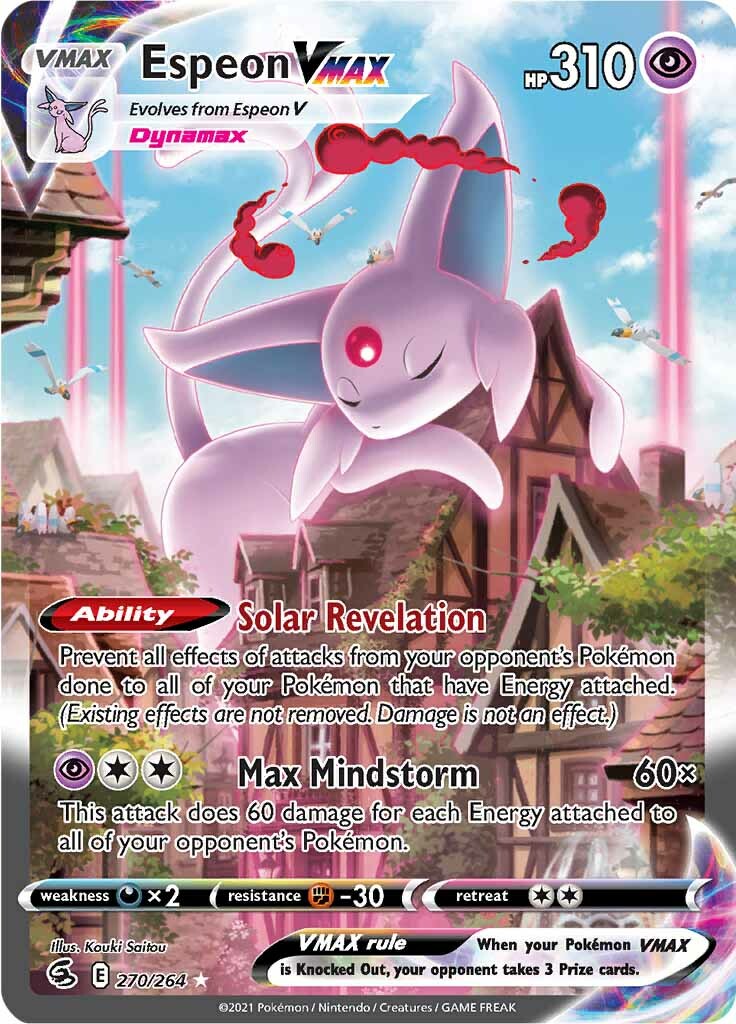 Espeon VMAX (270/264) [Sword & Shield: Fusion Strike] | Amazing Games TCG