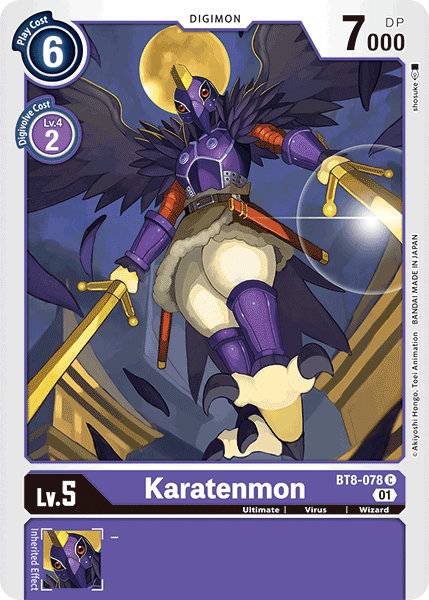 Karatenmon [BT8-078] [New Awakening] | Amazing Games TCG