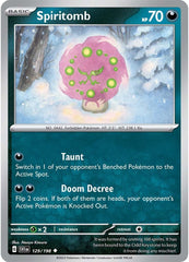 Spiritomb (129/198) [Scarlet & Violet: Base Set] | Amazing Games TCG