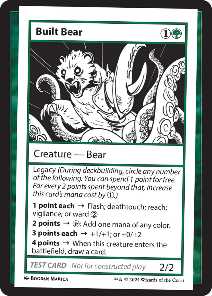 Built Bear [Mystery Booster 2 Playtest Cards] | Amazing Games TCG