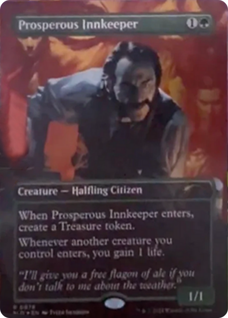 Prosperous Innkeeper (Rainbow Foil) [Secret Lair Drop Series] | Amazing Games TCG