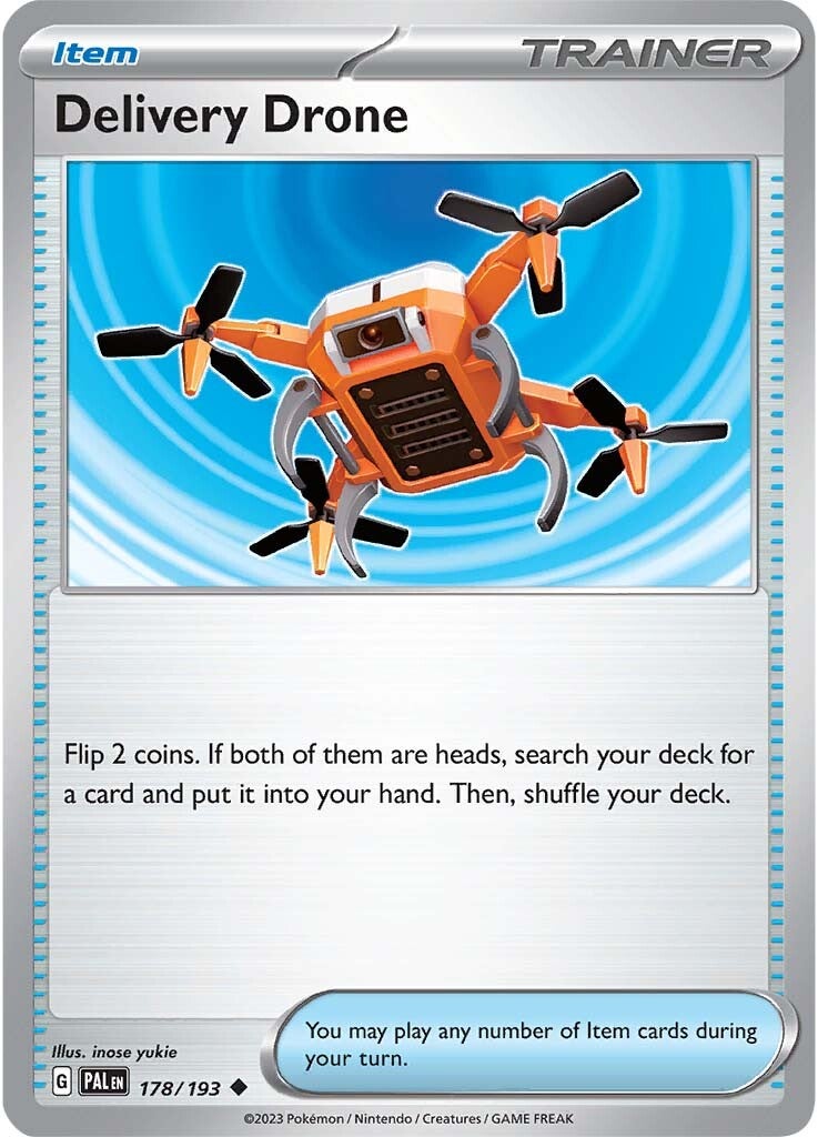 Delivery Drone (178/193) [Scarlet & Violet: Paldea Evolved] | Amazing Games TCG