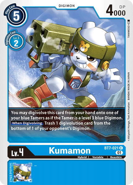 Kumamon [BT7-021] [Next Adventure] | Amazing Games TCG