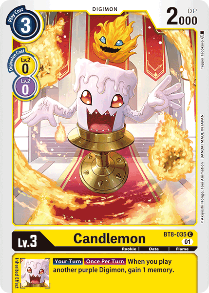 Candlemon [BT8-035] [New Awakening] | Amazing Games TCG