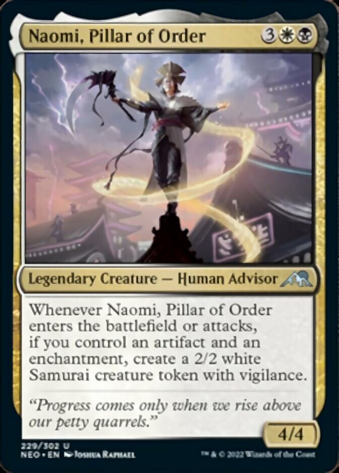 Naomi, Pillar of Order [Kamigawa: Neon Dynasty] | Amazing Games TCG