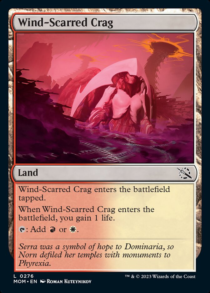 Wind-Scarred Crag [March of the Machine] | Amazing Games TCG