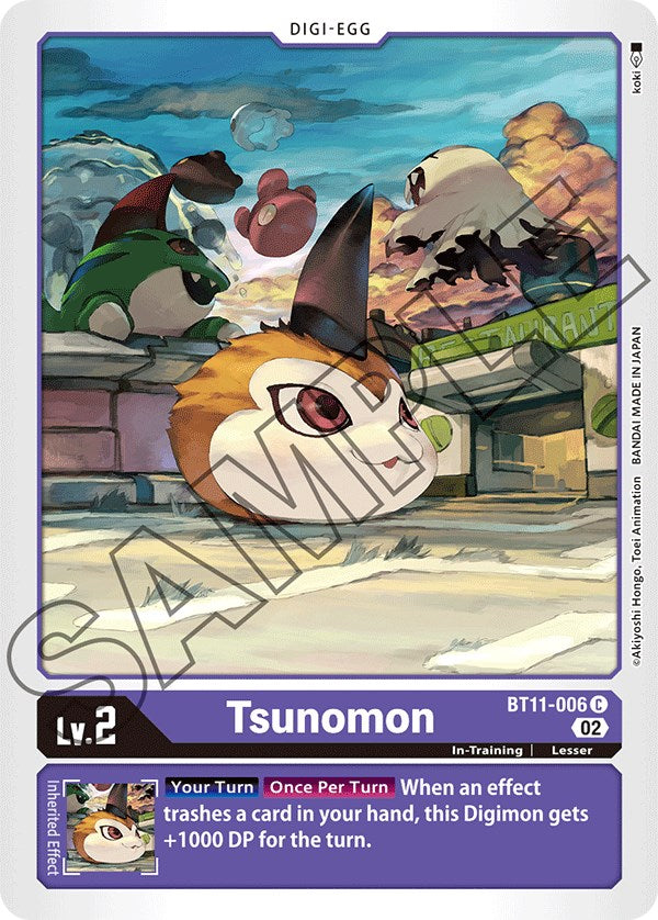 Tsunomon [BT11-006] [Dimensional Phase] | Amazing Games TCG