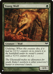 Young Wolf [The List Reprints] | Amazing Games TCG