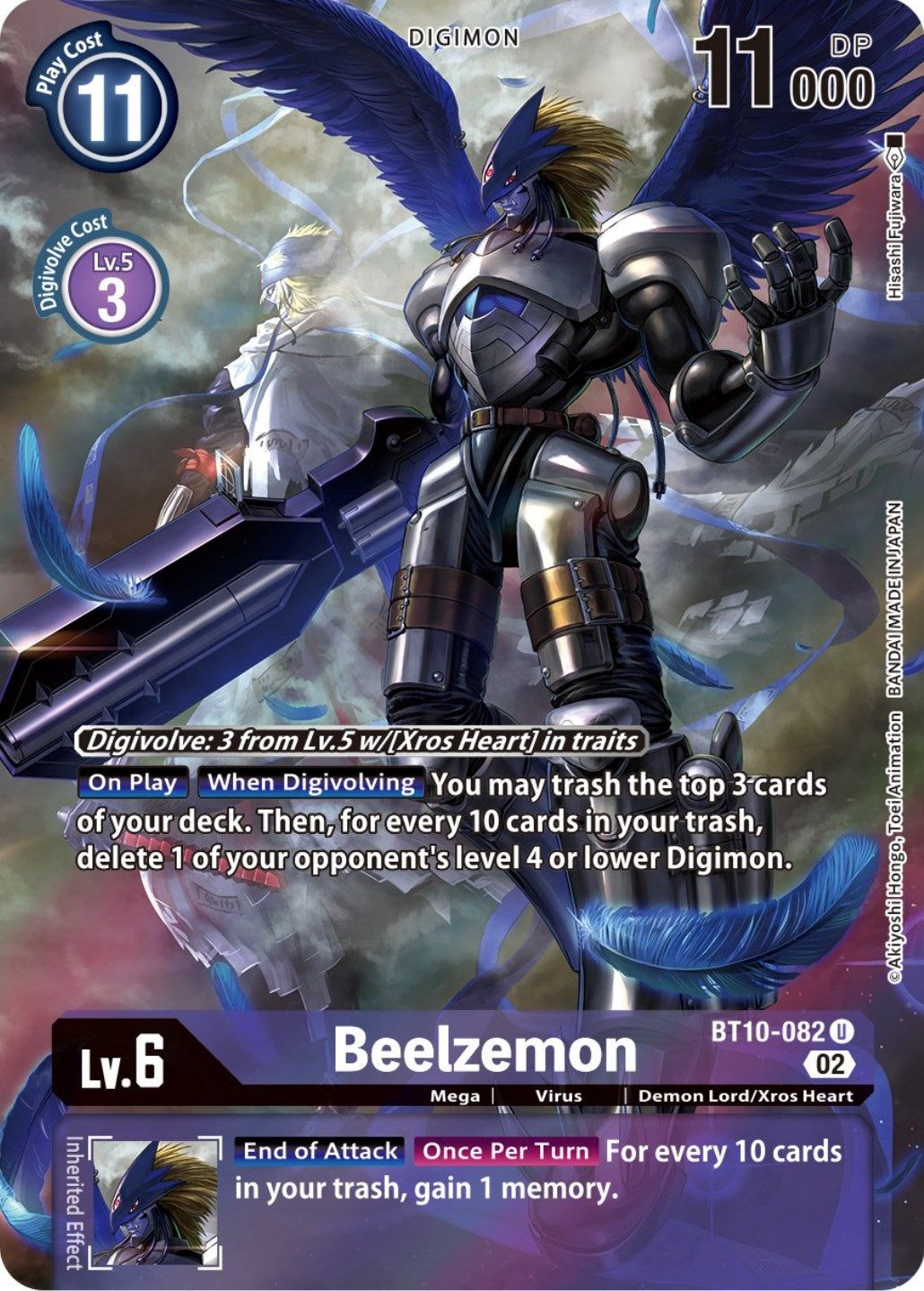Beelzemon [BT10-082] (Alternate Art) [Xros Encounter] | Amazing Games TCG