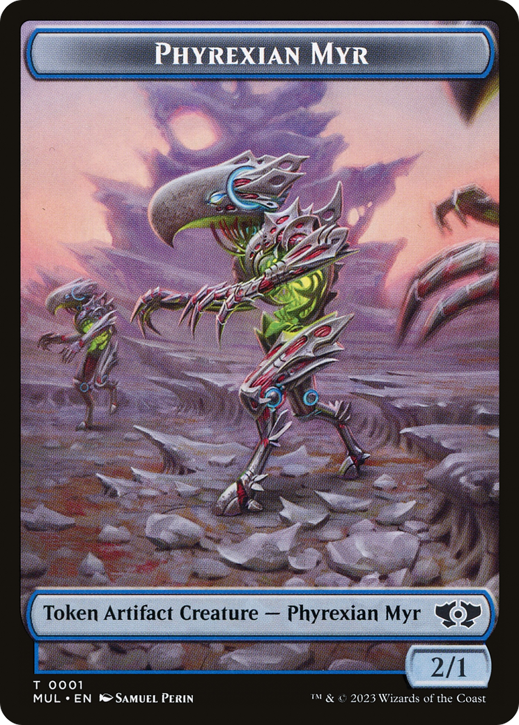 Phyrexian Myr // Phyrexian Hydra (11) Double-Sided Token [March of the Machine Tokens] | Amazing Games TCG