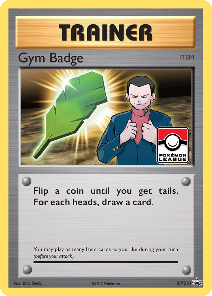 Gym Badge (XY210) (Giovanni) [XY: Black Star Promos] | Amazing Games TCG