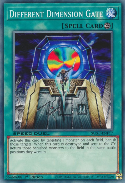 Different Dimension Gate [SGX3-ENF17] Common | Amazing Games TCG