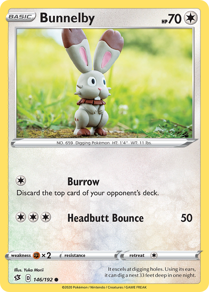 Bunnelby (146/192) [Sword & Shield: Rebel Clash] | Amazing Games TCG