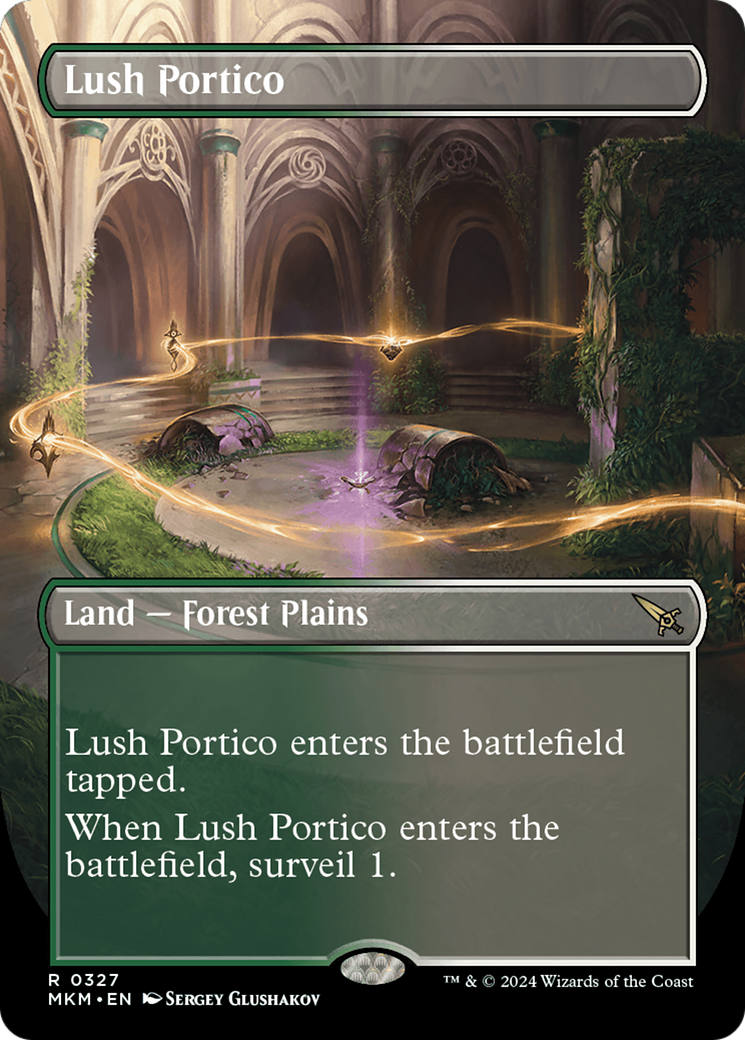 Lush Portico (Borderless) [Murders at Karlov Manor] | Amazing Games TCG