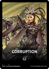 Corruption Theme Card [Phyrexia: All Will Be One Tokens] | Amazing Games TCG