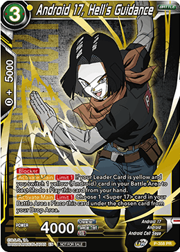 Android 17, Hell's Guidance (P-358) [Tournament Promotion Cards] | Amazing Games TCG