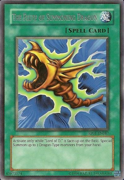 The Flute of Summoning Dragon [RP01-EN087] Rare | Amazing Games TCG