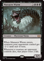 Massacre Wurm [Duskmourn: House of Horror Commander] | Amazing Games TCG