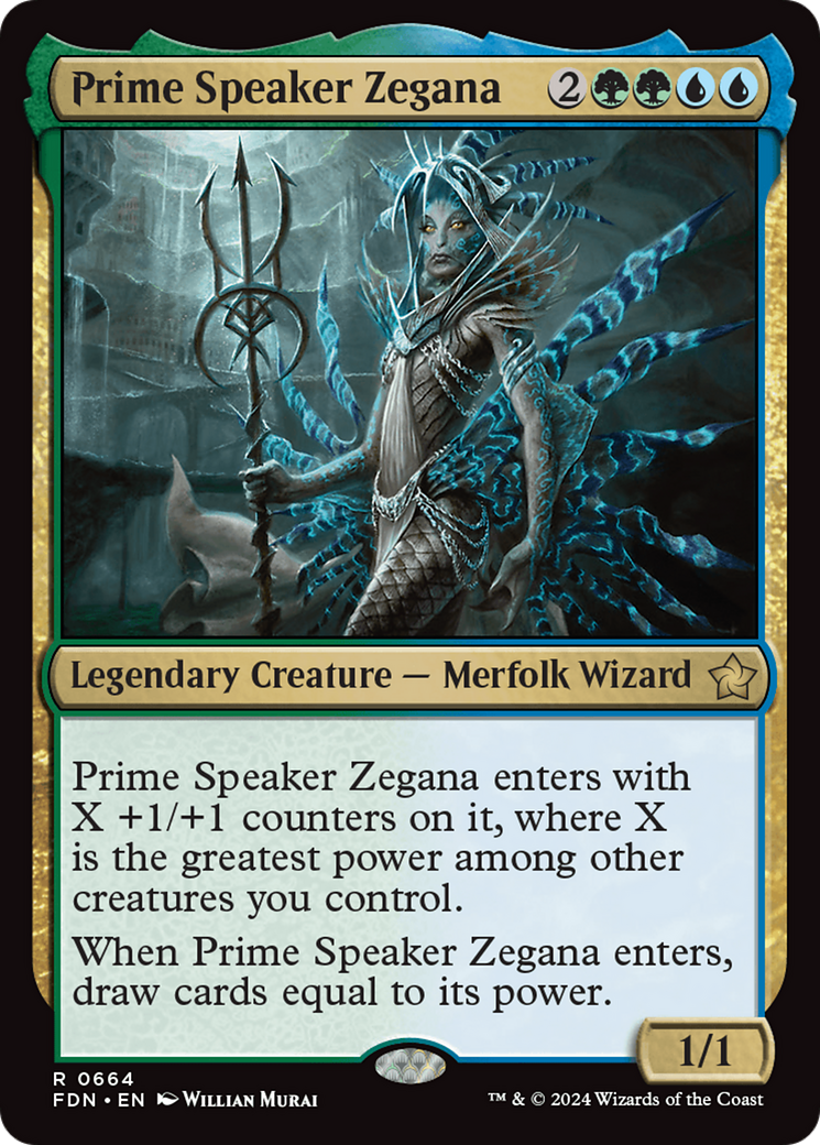 Prime Speaker Zegana [Foundations] | Amazing Games TCG