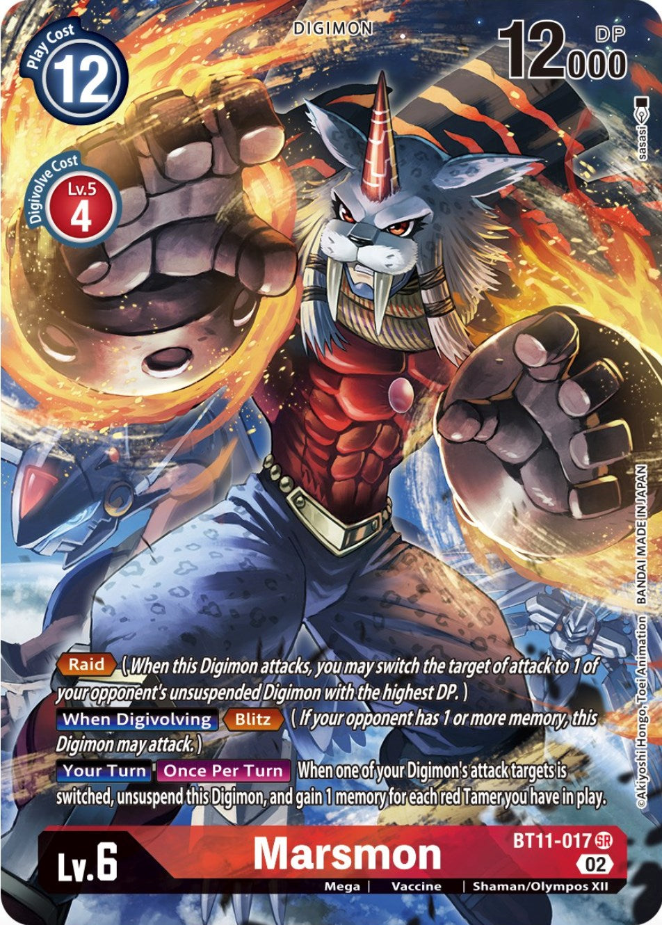 Marsmon [BT11-017] (Alternate Art) [Dimensional Phase] | Amazing Games TCG