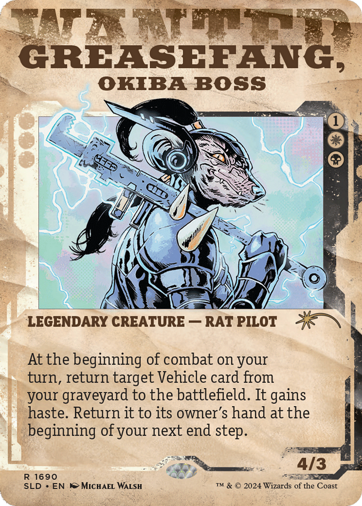 Greasefang, Okiba Boss [Secret Lair Drop Series] | Amazing Games TCG