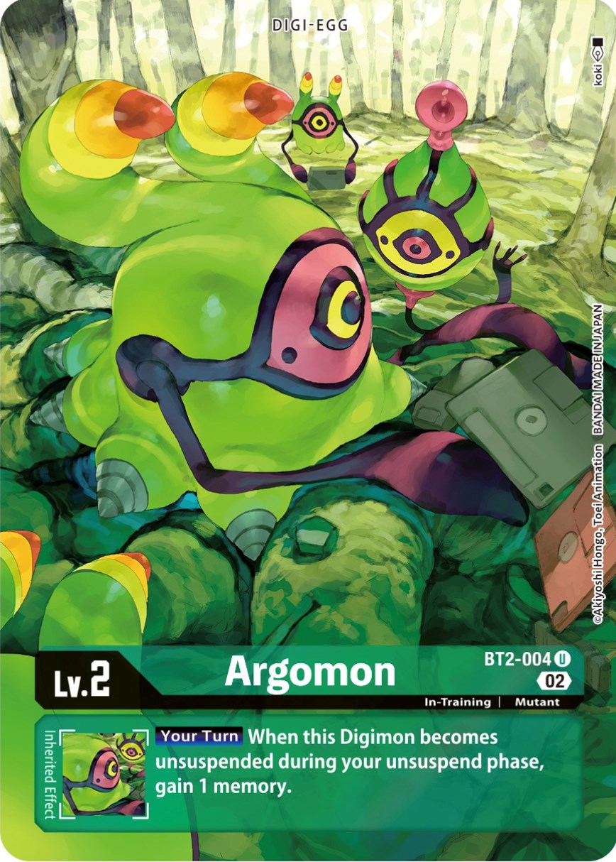 Argomon [BT2-004] (Alternate Art) [Starter Deck: Beelzemon Advanced Deck Set] | Amazing Games TCG